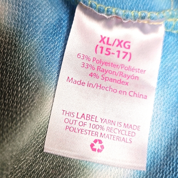 No Boundaries Tie Dye Boho Lobg Sleeve Tee - Picture 5 of 5